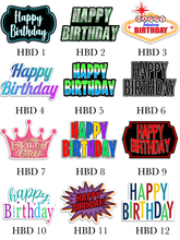 Load image into Gallery viewer, Happy Birthday Yard Card (MINI)
