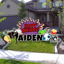 Load image into Gallery viewer, Happy Birthday Yard Card (MINI)