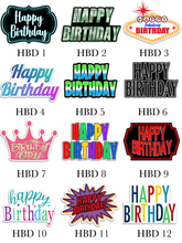 Load image into Gallery viewer, Happy Birthday Yard Card (MINI)
