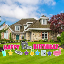 Load image into Gallery viewer, Happy Birthday Yard Card (CLASSIC)
