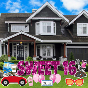 Sweet 16 Yard Card (CLASSIC)